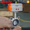 wafer stainless steel pneumatic butterfly valve